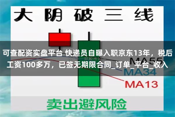 可查配资实盘平台 快递员自曝入职京东13年，税后工资100多万，已签无期限合同_订单_平台_收入